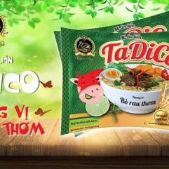 MỲ ĂN LIỀN BỎ RAU THƠM 