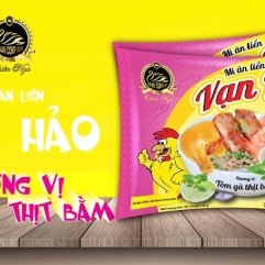 MÌ ĂN LIỀN GÀ THỊT BẰM 