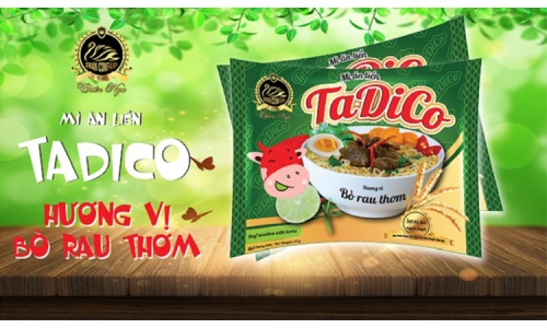 MỲ ĂN LIỀN BỎ RAU THƠM 